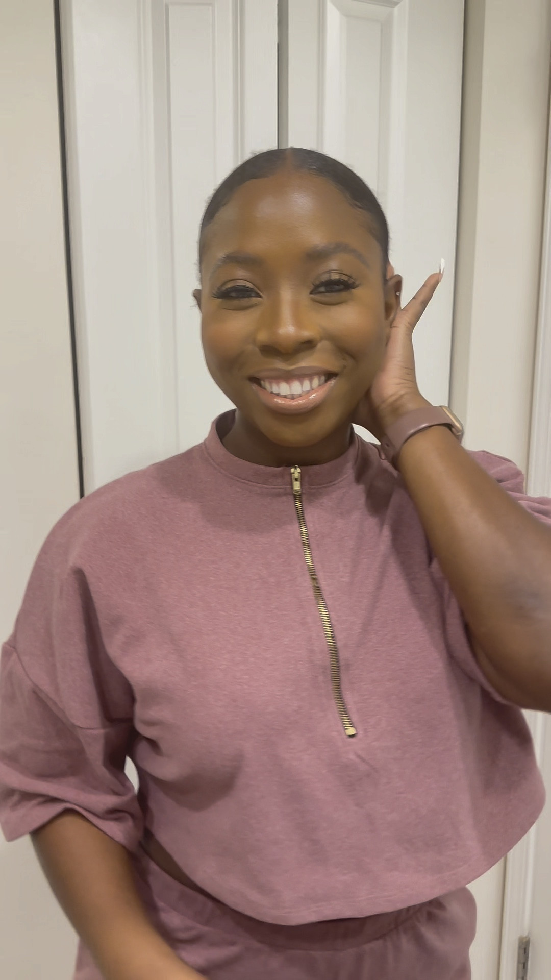 sharing how I got my middle part hun without using heat! Perfect for formal occasions! 

#LTKbeauty #LTKstyletip