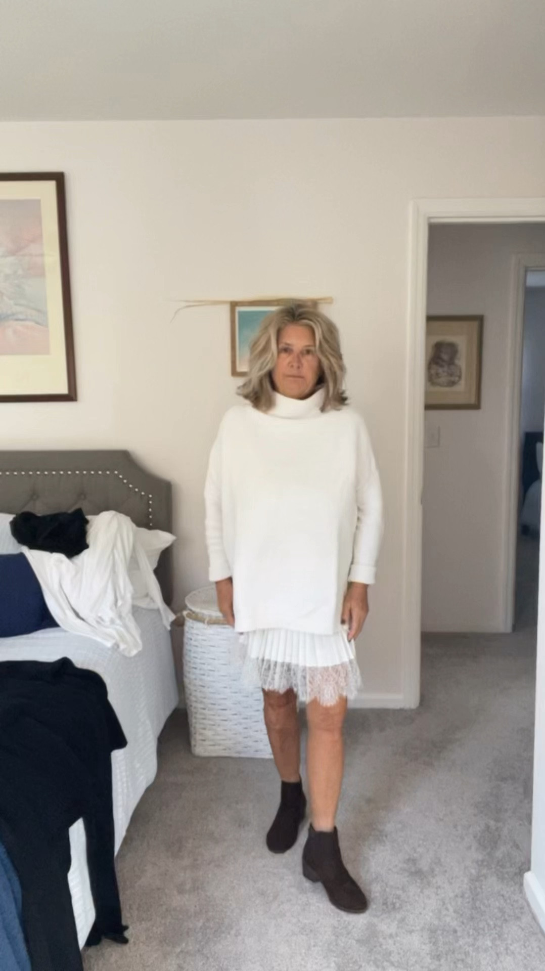 Trying out the trendy Amazon slip skirt

#LTKStyleTip