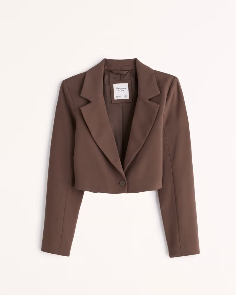 Cropped Blazer | Abercrombie & Fitch (US)