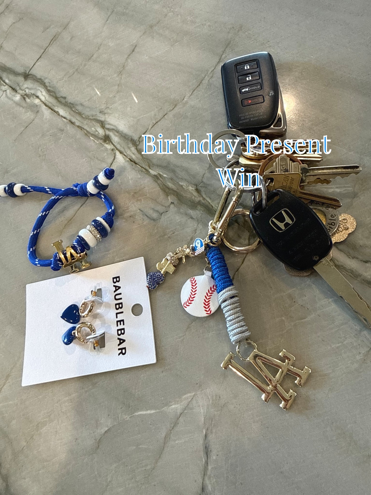 When your birthday present was a huge win. If you have friends who love sports Bauble Bar is your friend  

#LTKTravel #LTKSpringSale #LTKOver40