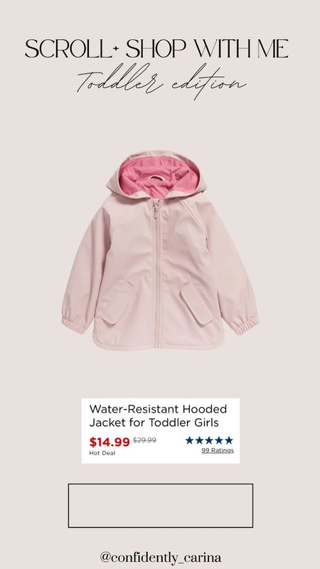 This toddler rain jacket is so perfect for spring! Sharing from Old Navy🍃

#LTKSeasonal #LTKkids #LTKsalealert