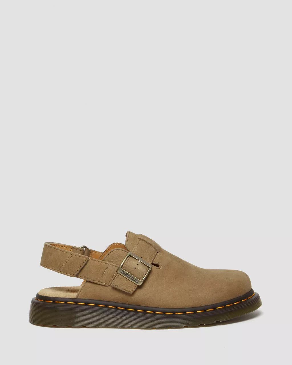 Jorge II Tumbled Nubuck Leather Slingback Mules | Dr. Martens