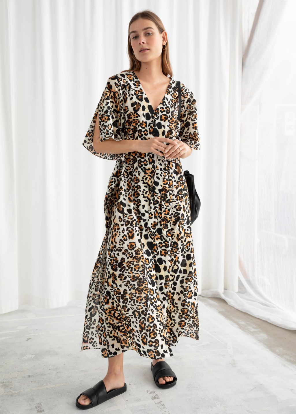Leopard Print Cotton Kaftan | & Other Stories (EU + UK)