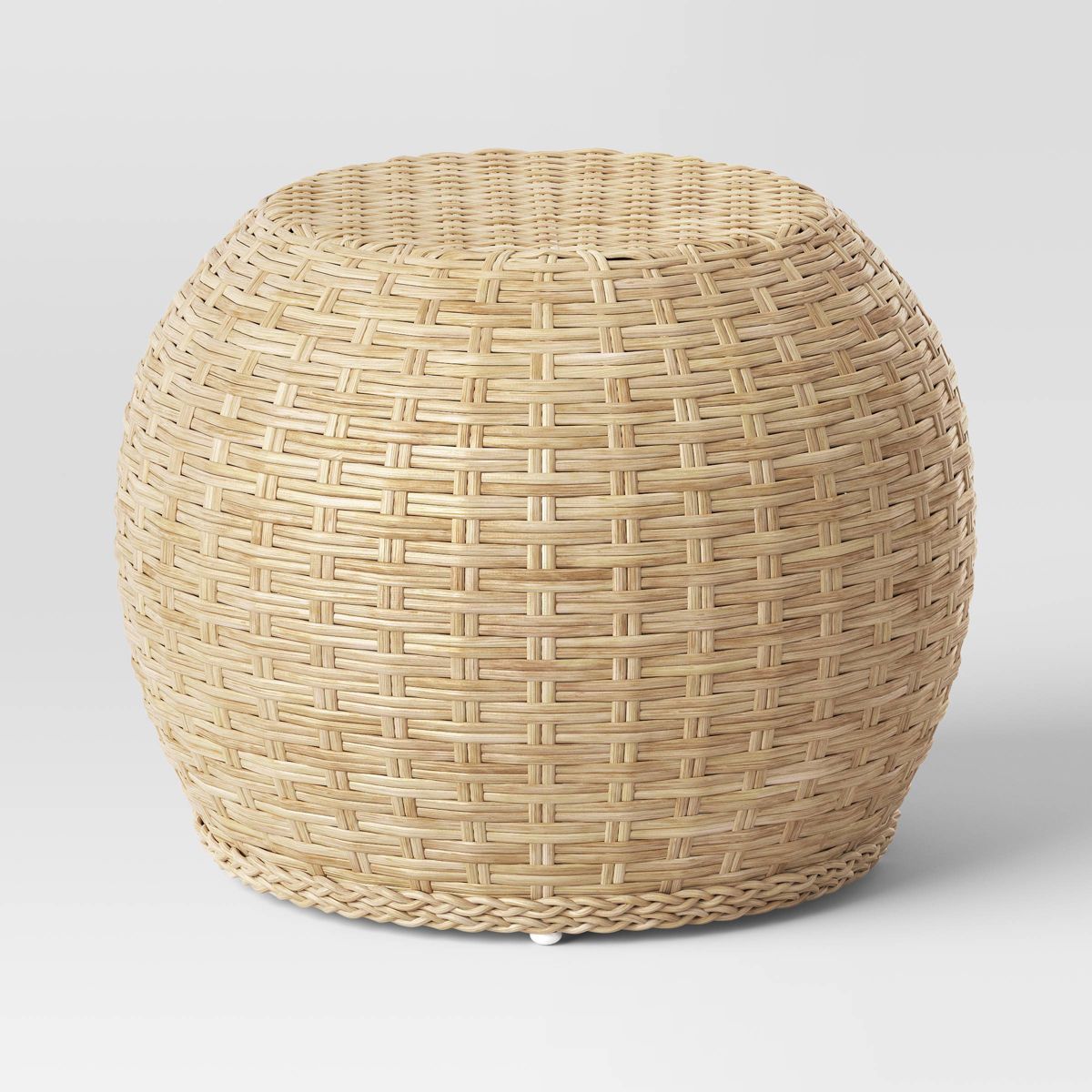 Avens Round Natural Caned Ottoman - Threshold™ | Target
