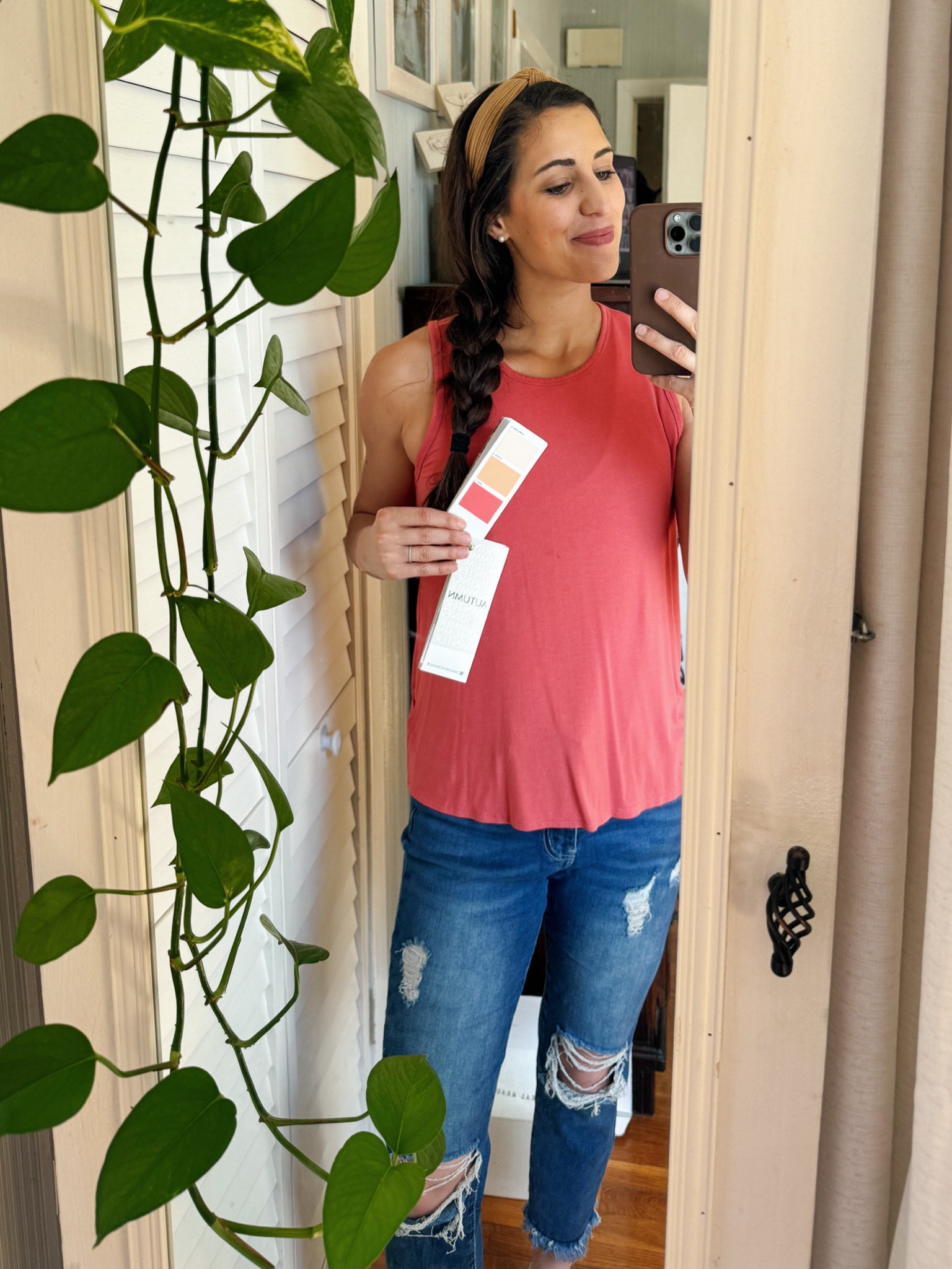 Autumn Spring Tones 💐 Old Navy Luxe Tank under $10! 

Top Size: Small 
HOC Color - Coral (a tad warmer, close match) 

Other Autumn tones linked!

#LTKSeasonal #LTKSpringSale #LTKsalealert