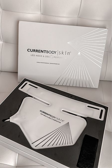 Ooooh I’m going to be glowing! Just received the @currentbody Neck & Décolletage mask - so I can treat everything in one go! Use my code PRETTYLED for 15% off your @currentbody purchase 

#LTKstyletip #LTKbeauty