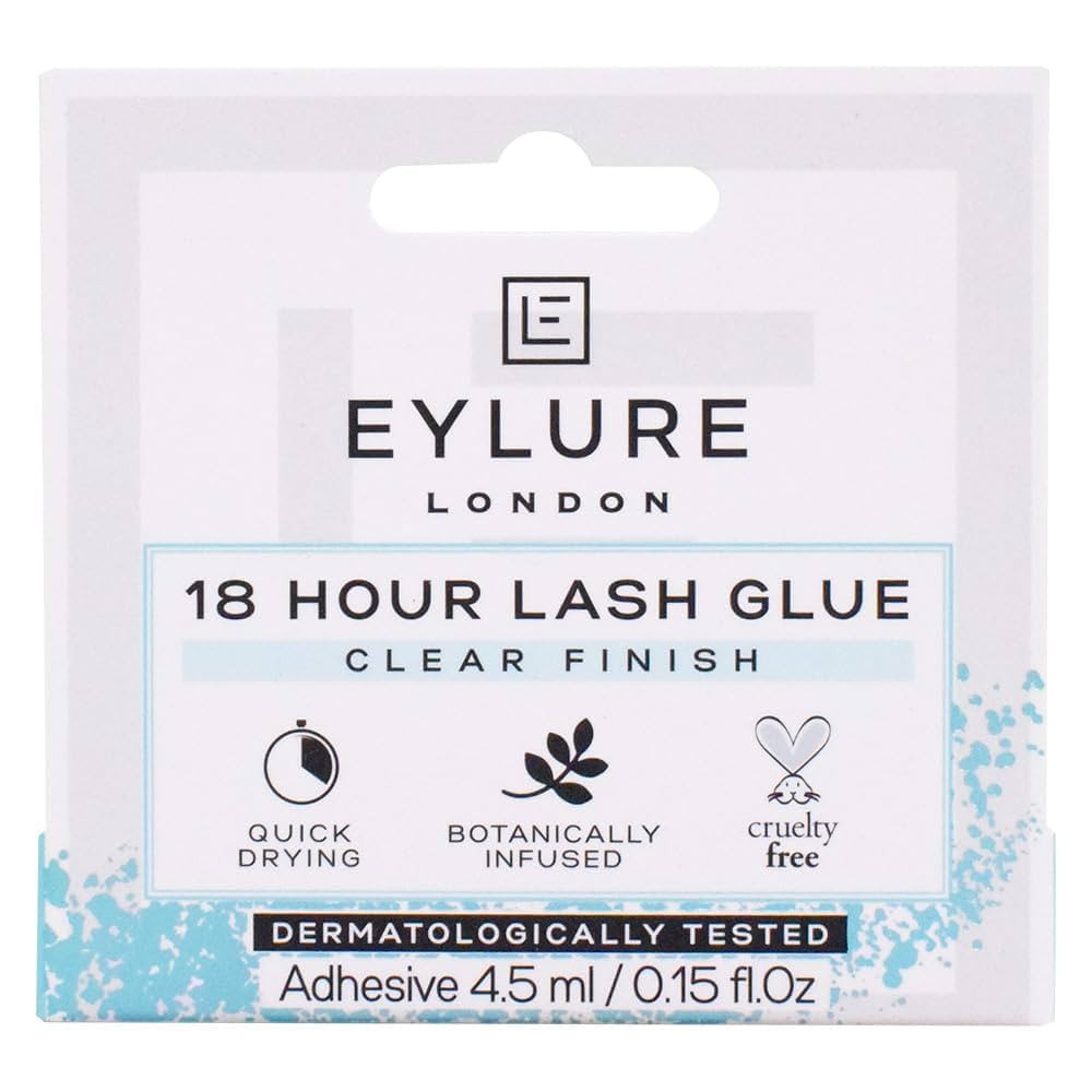 Eylure 6003013 18 Hour Lash Glue,Latex Free, CLEAR, 4.5 ml (Pack of 1) | Amazon (US)