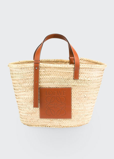 Loewe Raffia Basket Tote Bag | Bergdorf Goodman
