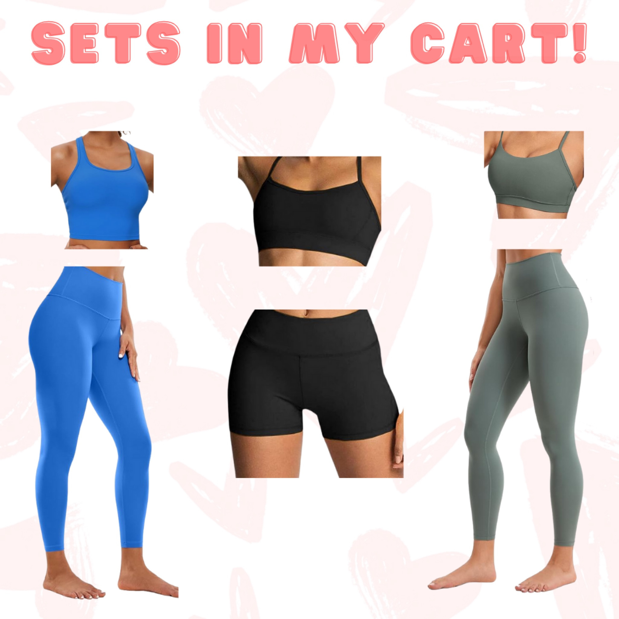 Workout sets! 

#LTKStyleTip #LTKFindsUnder100 #LTKFitness