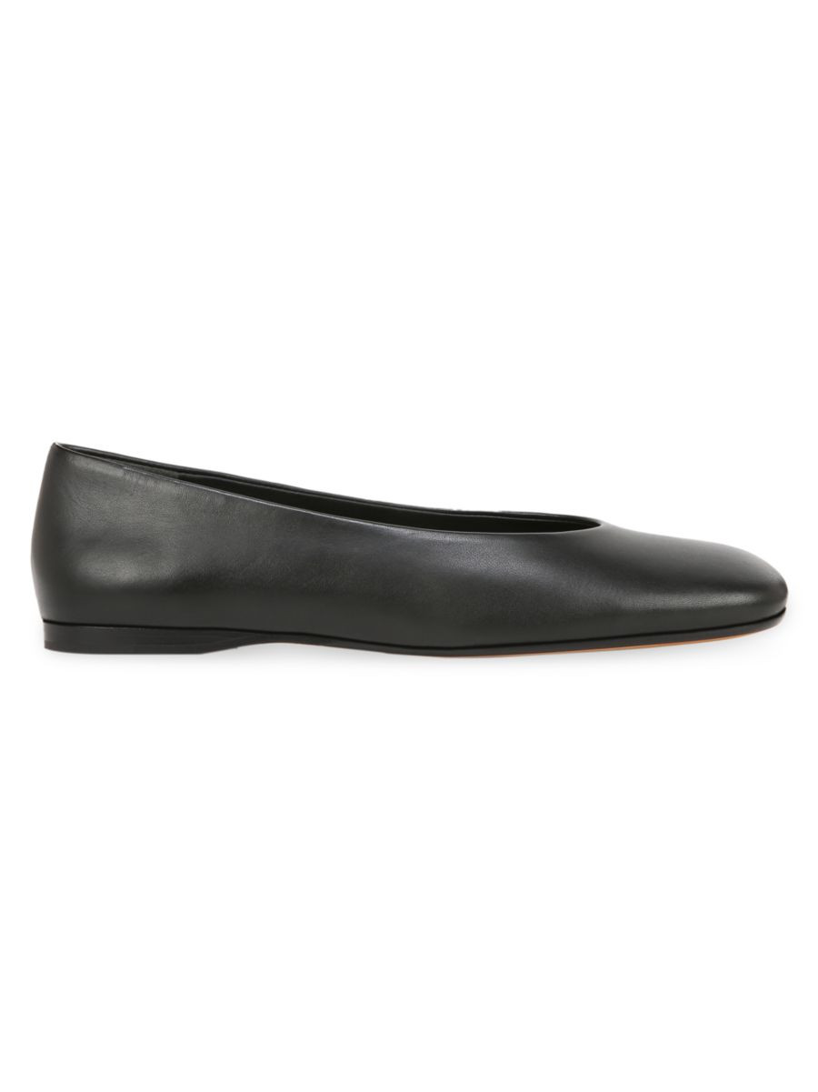 Leah 9MM Leather Ballet Flats | Saks Fifth Avenue