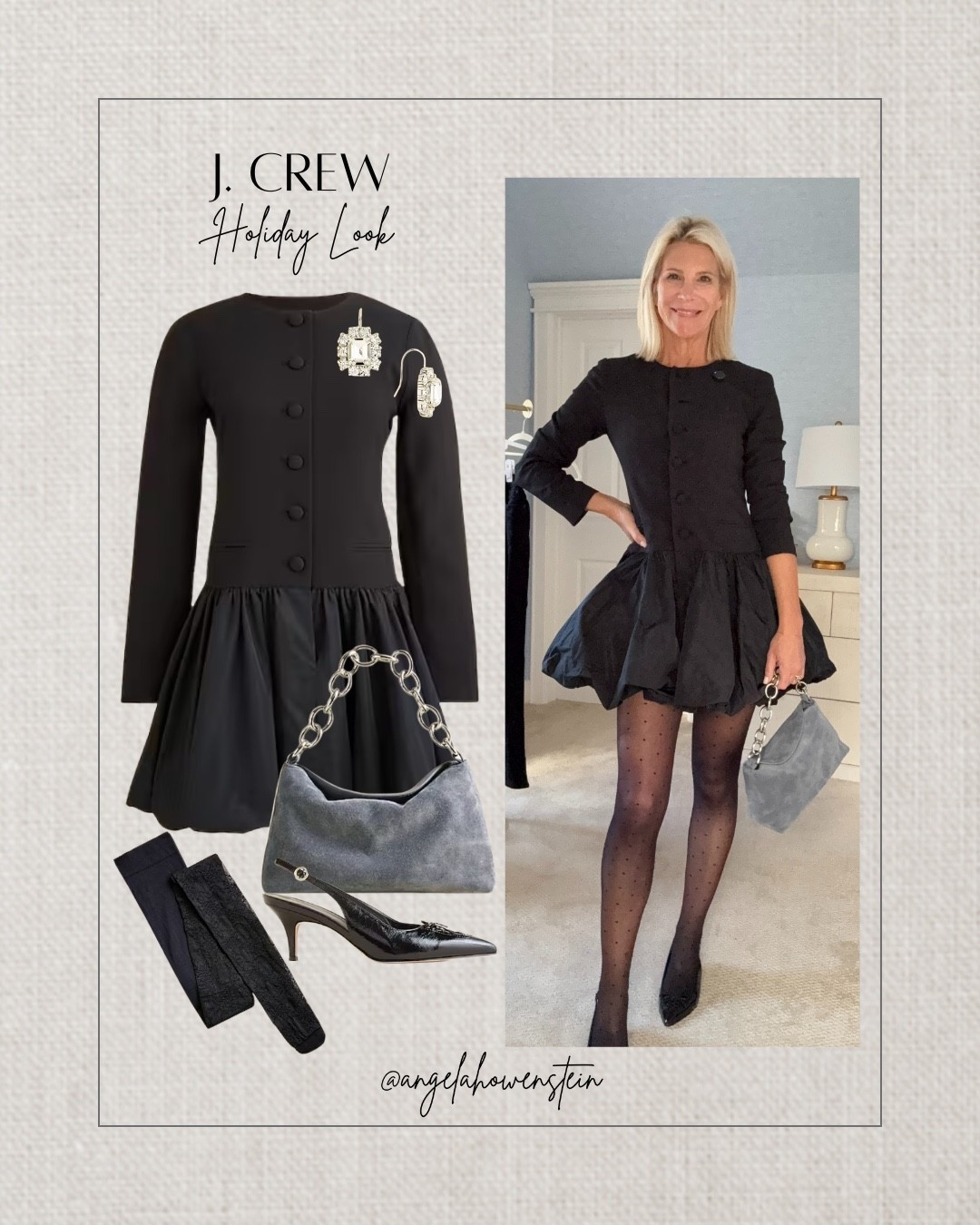 If you need an NYE outfit that feels elevated without trying too hard… this is the one.

#jcrew #holidaylook #newyearseveoutfit #nyestyle #classiclittleblackdress #classiclook



#LTKOver40 #LTKHoliday #LTKootd