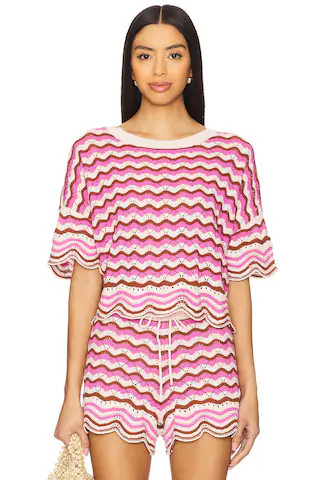 LSPACE Sunchaser Top in Shell Yeah Crochet from Revolve.com | Revolve Clothing (Global)