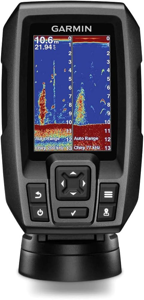 Garmin 010-01550-00 Striker 4 with Transducer, 3.5" GPS Fishfinder with Chirp | Amazon (US)