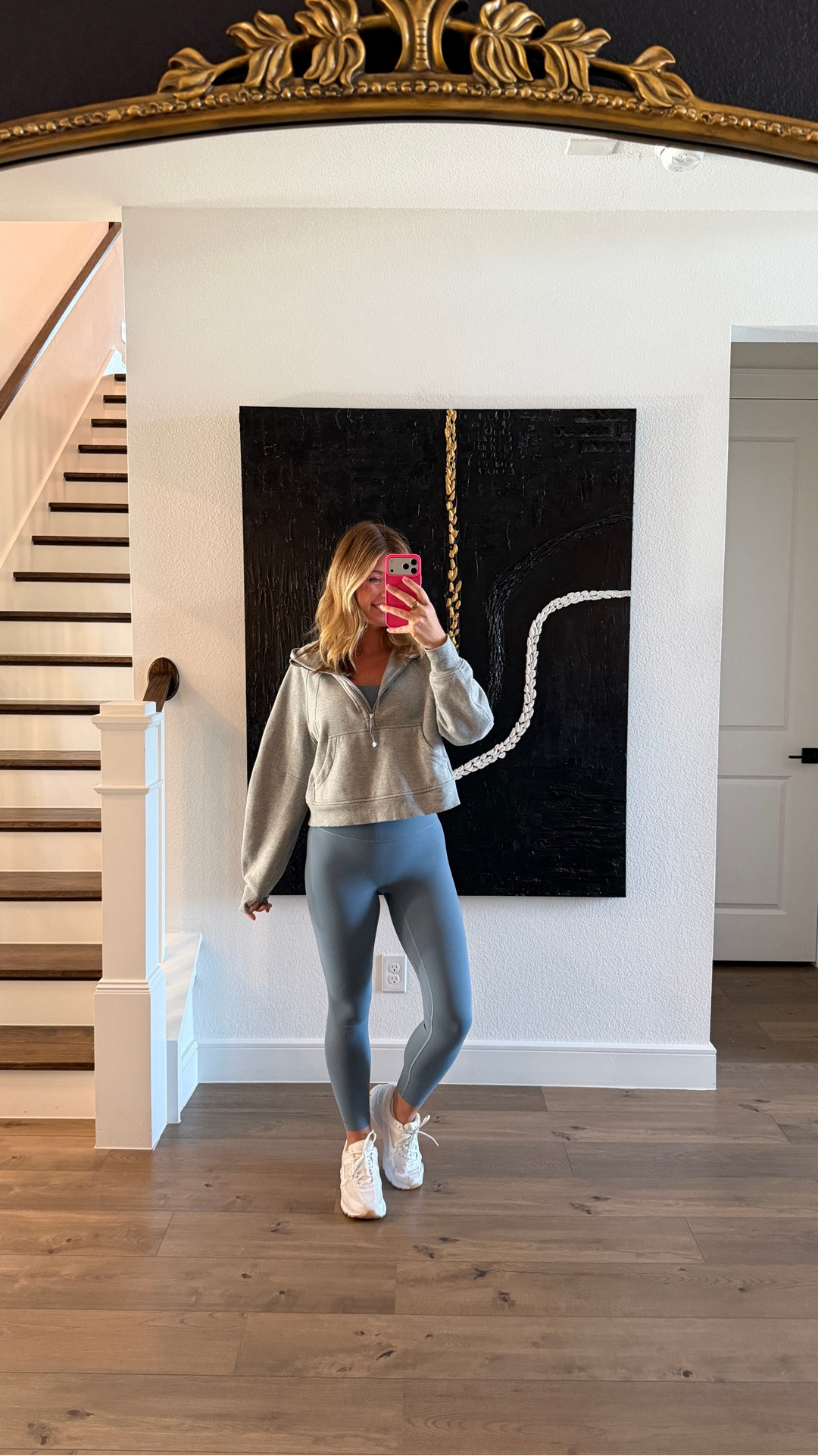 Today’s school drop off outfit from @lululemon 

Wearing a size 6 leggings, size 10 sports bra and size M/L scuba 

#LTKdayinmylife #LTKActive #LTKmomlife