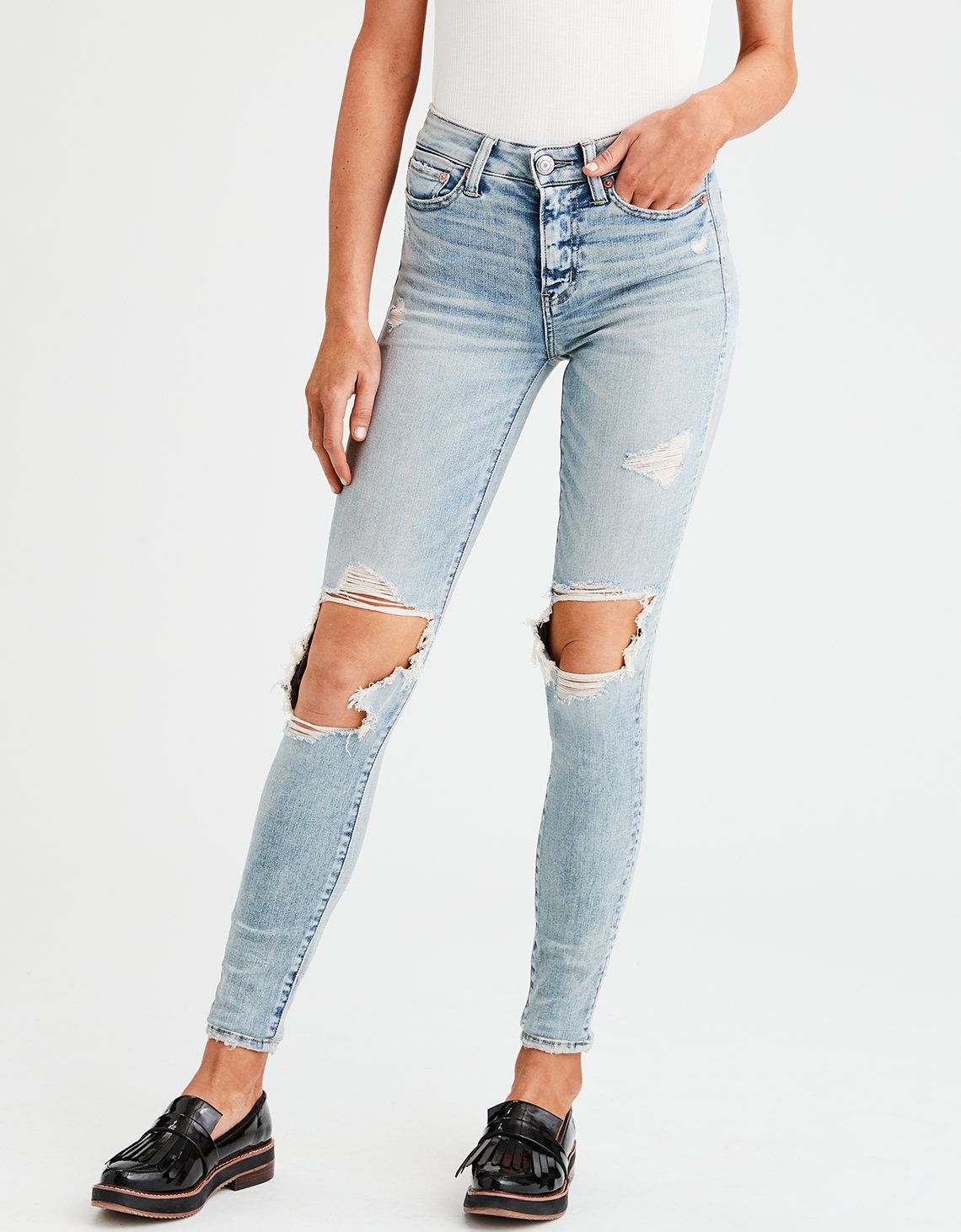 AE Ne(X)t Level High-Waisted Jegging | American Eagle Outfitters (US & CA)