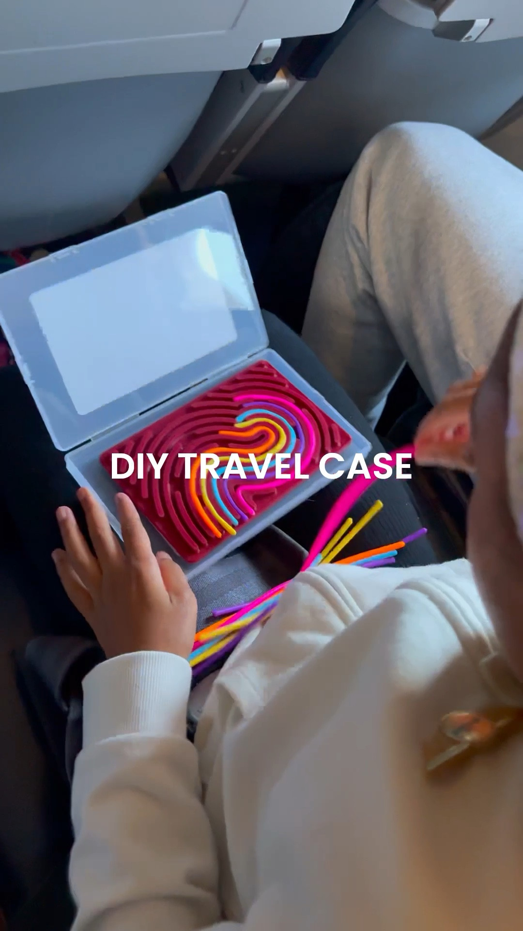 Grab this travel case with hook for hanging on the back of a seat. Plus all of these screen-free goodies perfect for young kids  

#LTKTravel #LTKKids #LTKSummerEdit