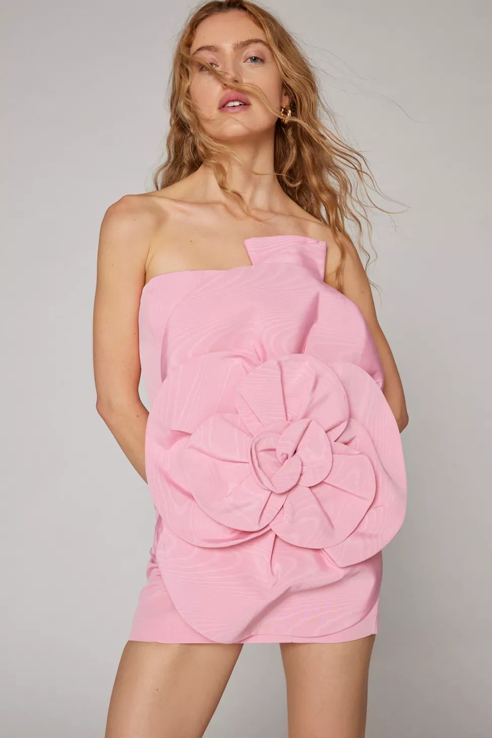 Bardot Domonique Rosette Mini Dress | Urban Outfitters (US and RoW)