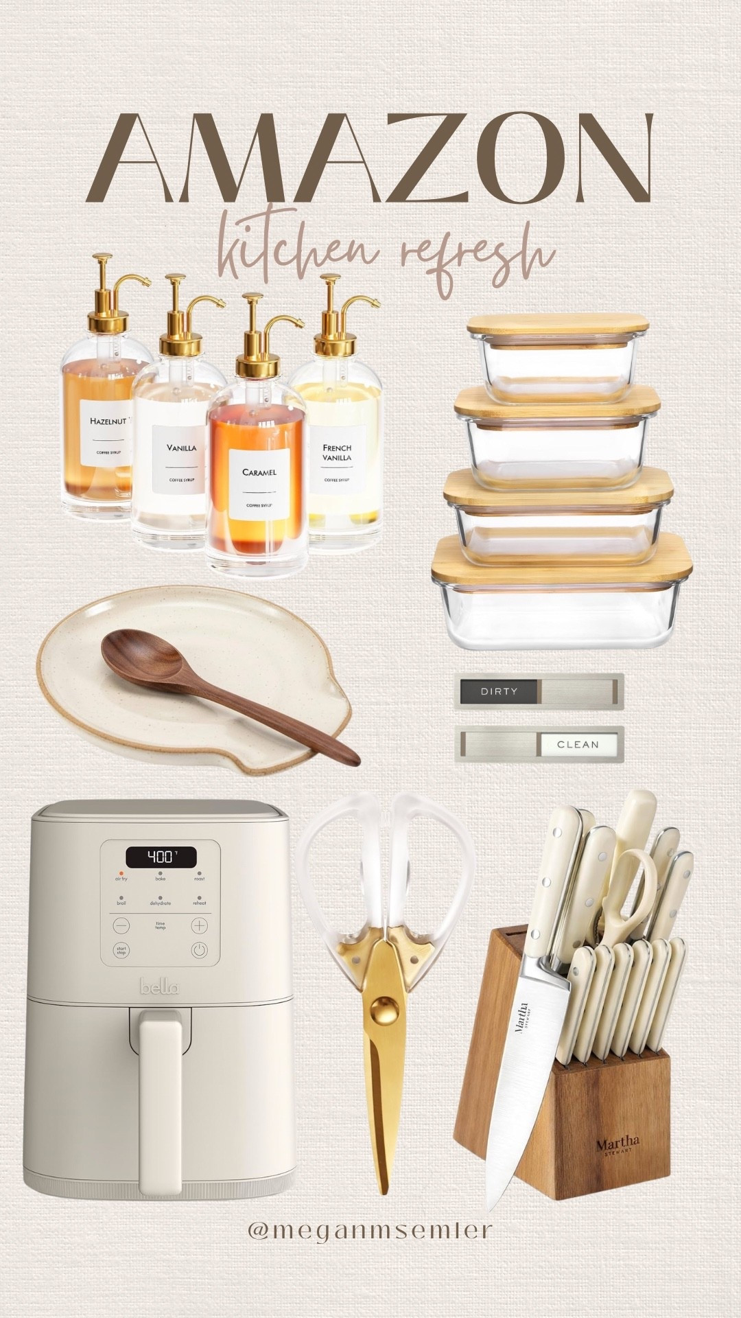 Amazon kitchen refresh for spring 

#LTKHome #LTKfoodie #LTKSeasonal