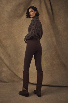 Contour Trouser (Walnut) | Holland Cooper