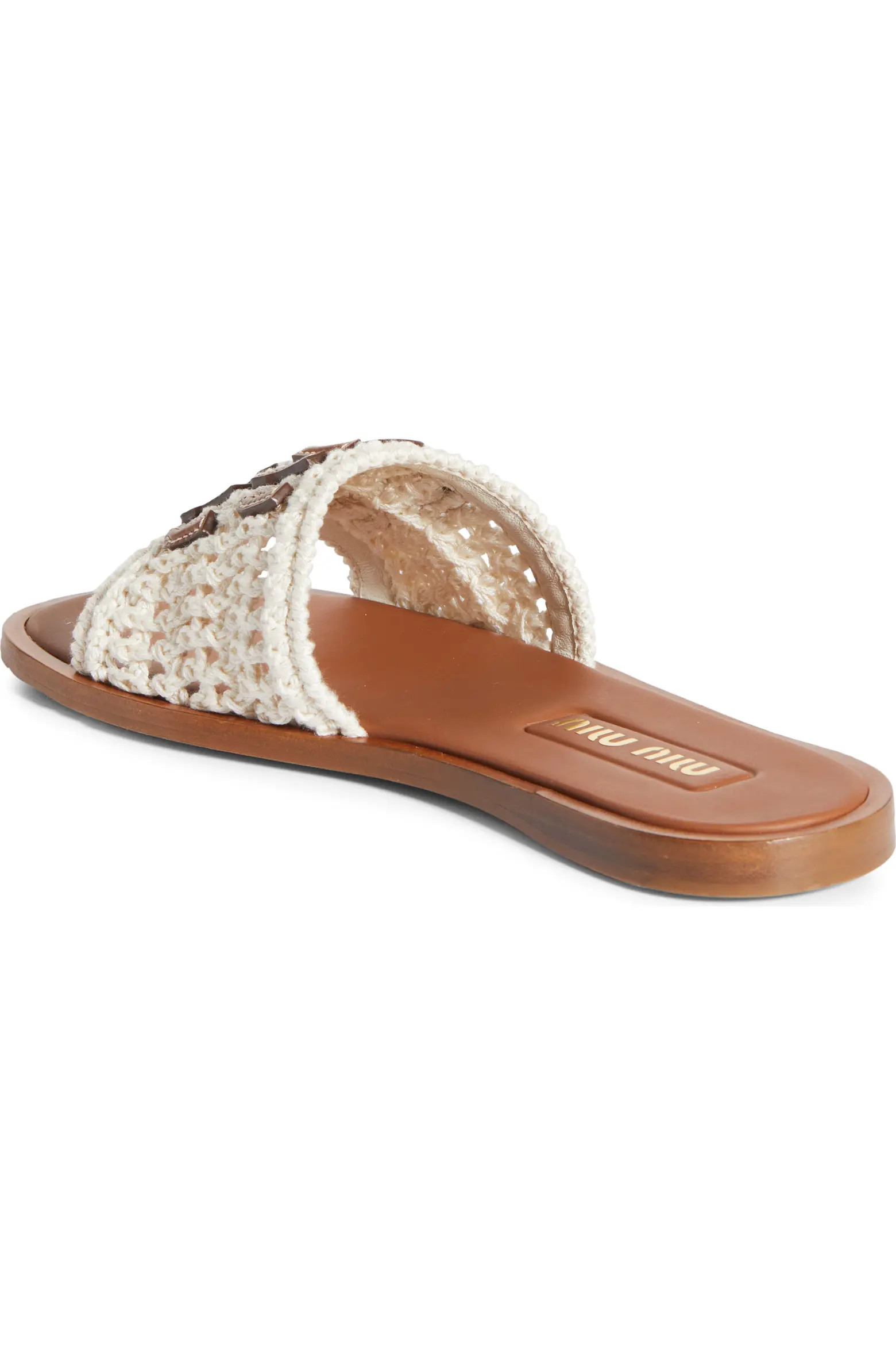Crochet Slide Sandal (Women) | Nordstrom | Nordstrom