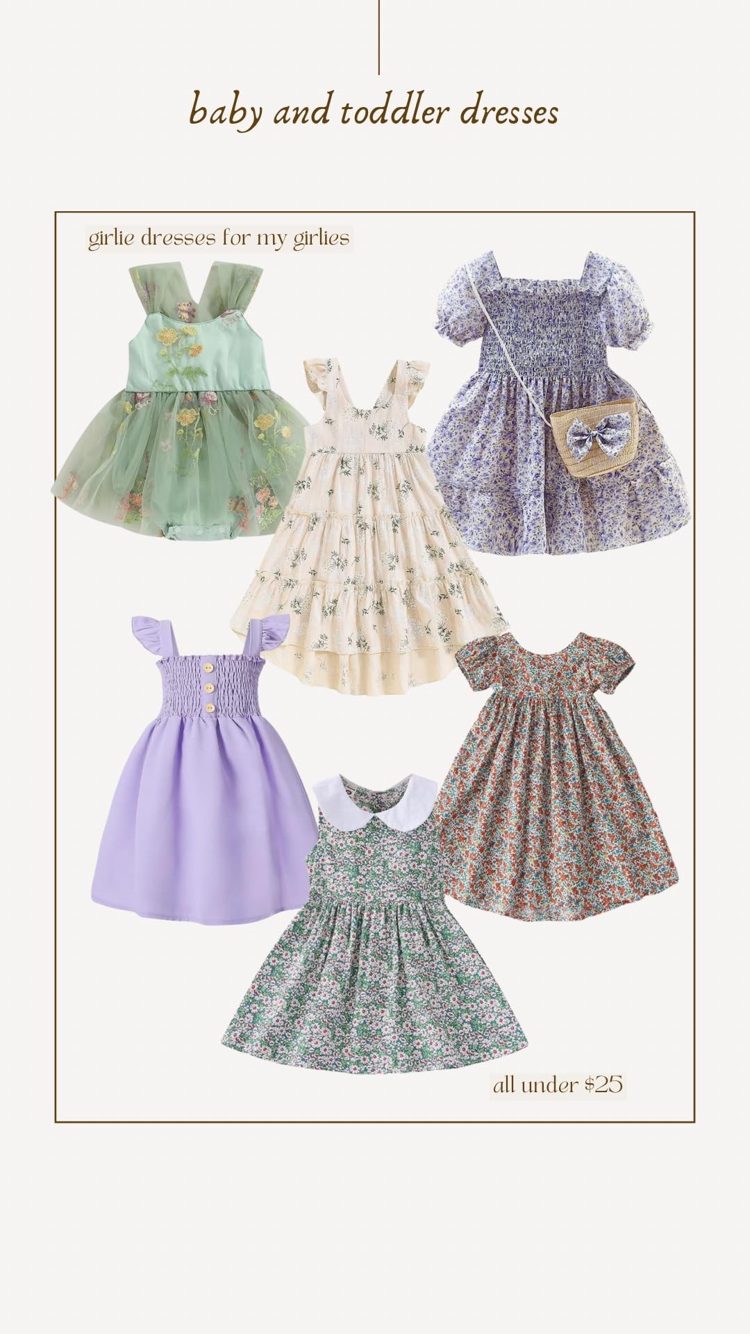 Baby and Toddler Dresses

#LTKBaby #LTKKids