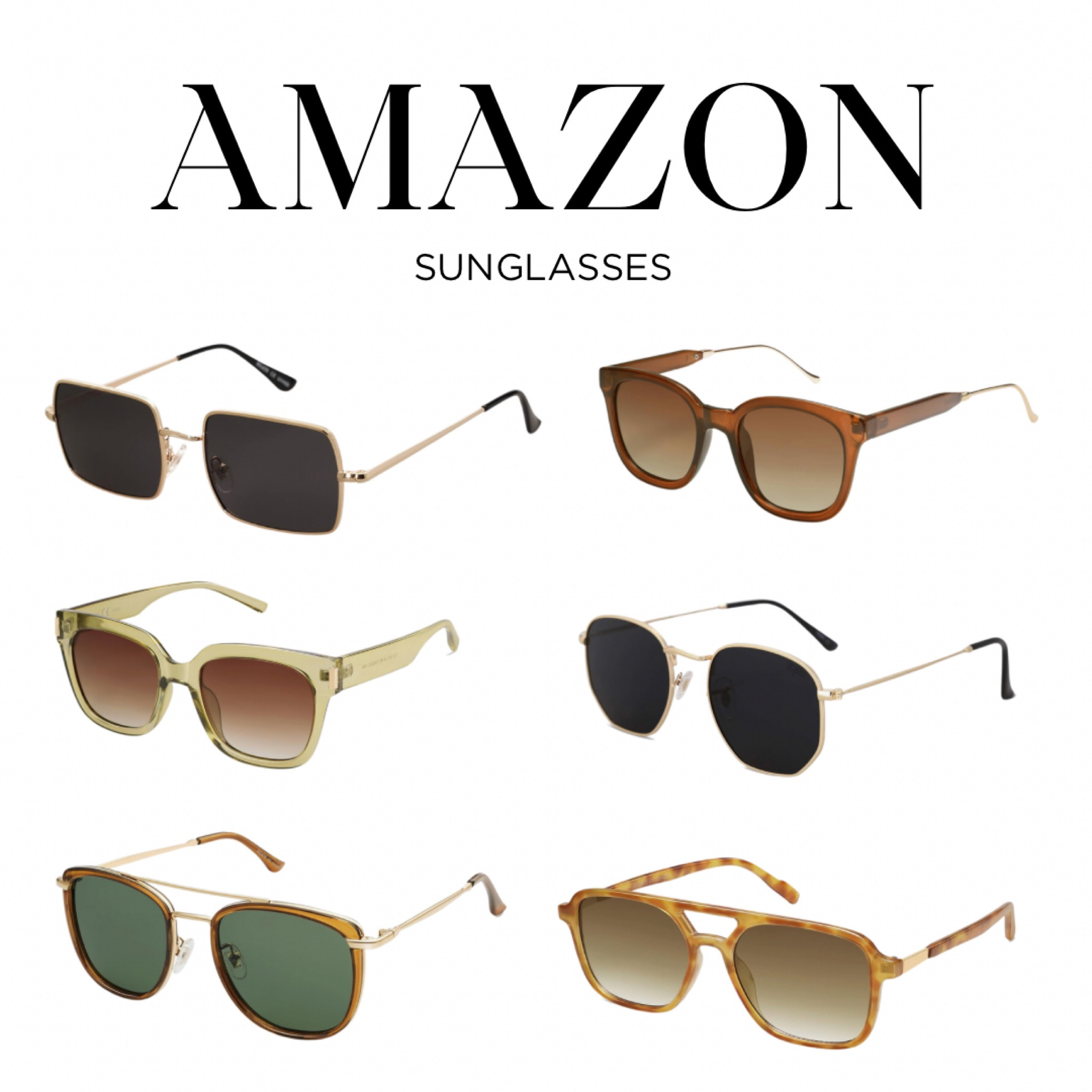 Amazon prime deal sunglasses all $15 or less! Sunglasses that are currently in my cart for the fall and winter season  

#LTKHolidaySale #LTKxPrime #LTKstyletip