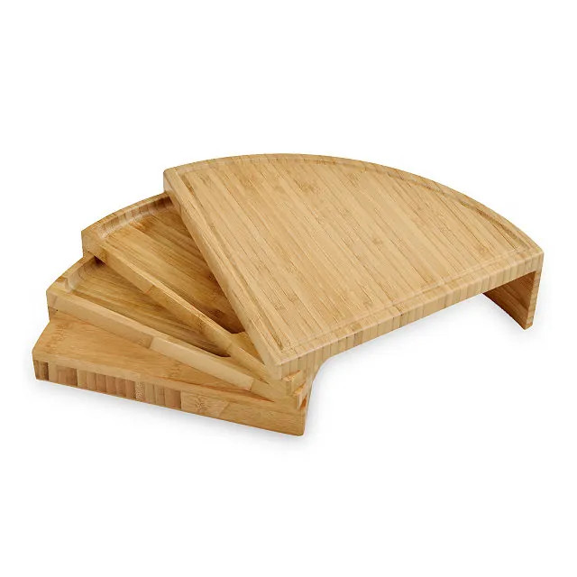 Compact Swivel Cheese Board with Knives | UncommonGoods