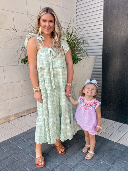 Wearing a small! 
Love this Buddylove dress 
Merritts is matching with Mia 

#LTKkids #LTKbaby #LTKfamily