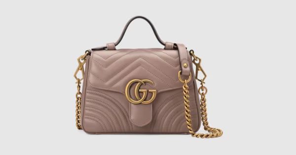 GG Marmont mini top handle bag | Gucci (EU)