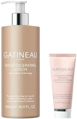 Gatineau - Tan Accelerating Lotion (400ml) to Enhance Natural Tanning + Collagene Expert Ceramide... | Amazon (UK)