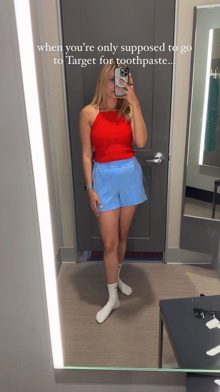 Perfect #4thofjuly outfit exists ♥️🍒🍓🇺🇸

Wearing the top and the shorts in size SMALL!

#targetstyle #redtop #ootd #blueshorts #patrioticoutfit #liketkit #LTKFindsUnder50 #LTKSaleAlert #targetstyle #target #targetfashionfinds #influencer #contentcreator #Itksale #summersale #4thofjulyweekend🇺🇸💥🇺🇸 #targetdeals #targetfinds #targetrun 

#LTKStyleTip #LTKVideo #LTKSeasonal
