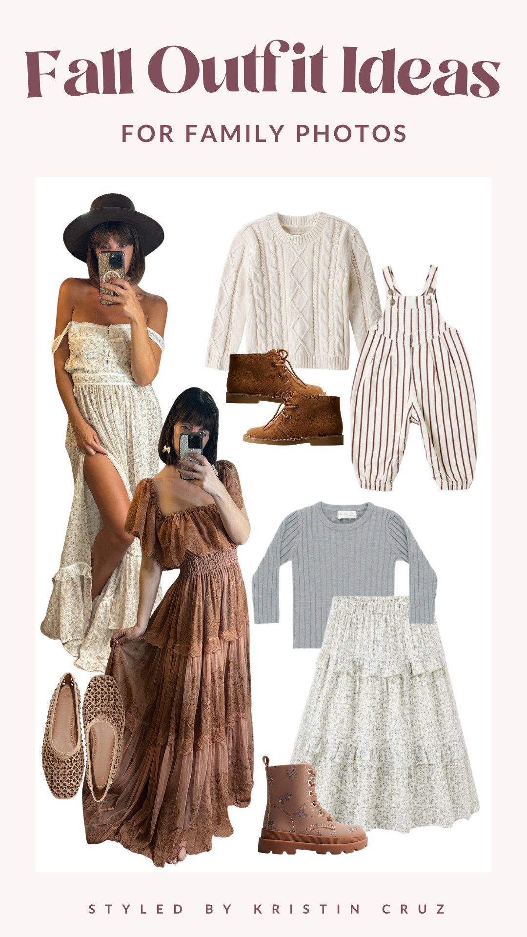 Some epic dresses and coordinating options for a Autumn Family Photoshoot. This mix-and-match approach with cozy knits, flowy fabrics, and warm neutrals gives families the flexibility to coordinate while letting each person's style shine through. 😍

 

#LTKFamily #LTKStyleTip #LTKSeasonal