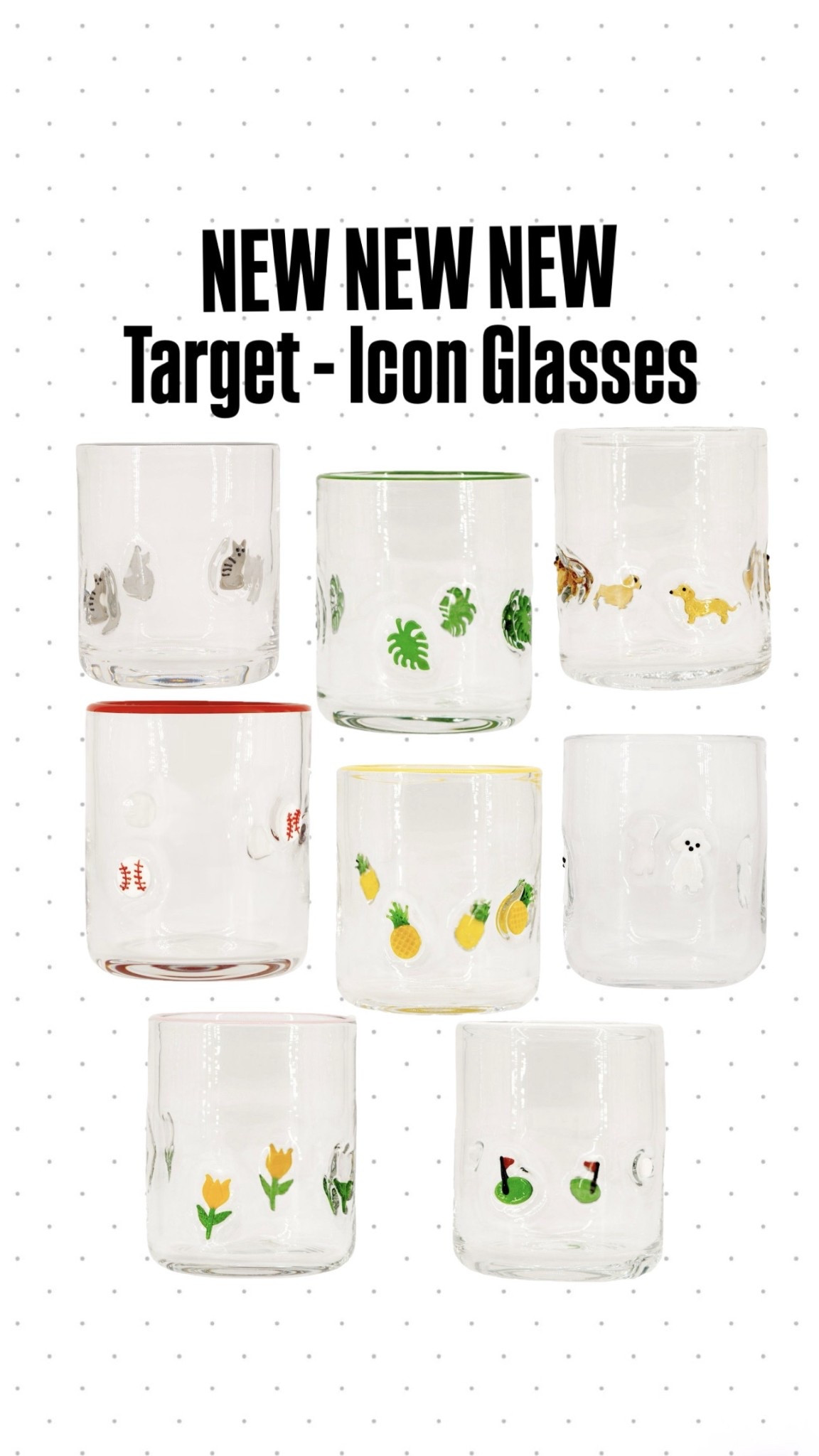 New Icon Glasses
#new #target #iconcups #iconglasses #glasses #drinkingglasses #anthropology #anthodupe #dupes #sale #trending #ontrend 

#LTKHome #LTKmomlife #LTKSaleAlert