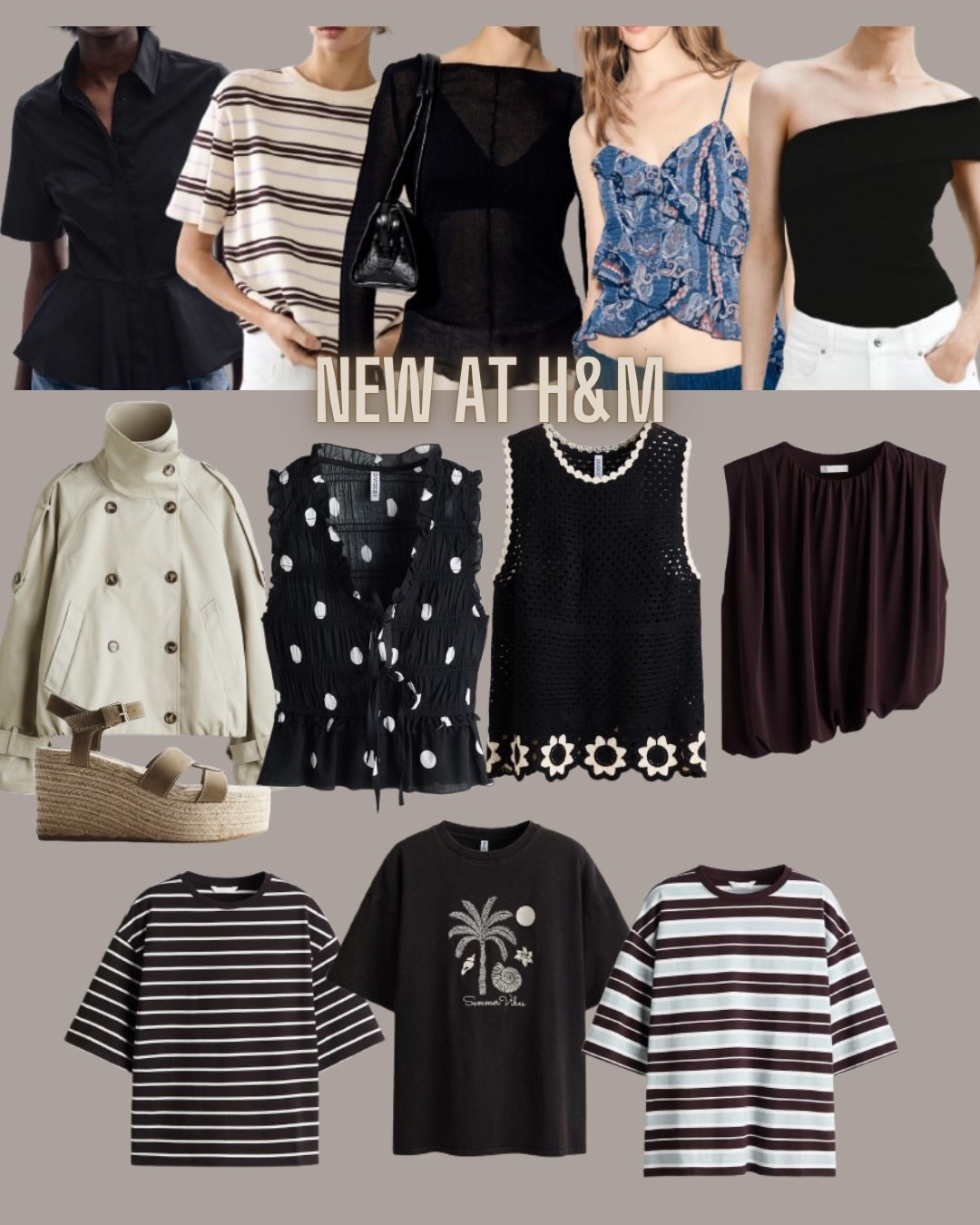 H&M fashion
Fringe top
Tank top
Striped tee
Summer tops


#LTKSaleAlert