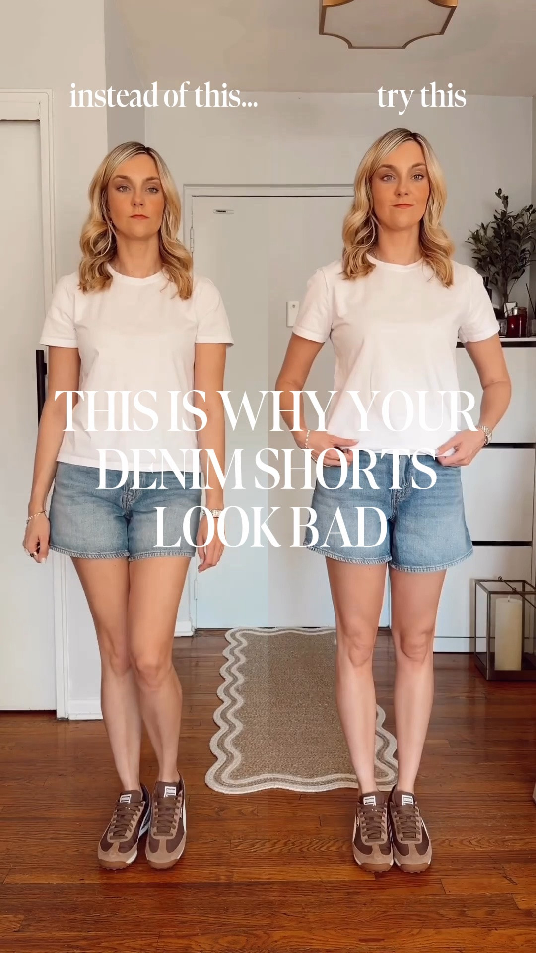 The difference between a basic denim shorts outfit and an elevated one? Just a few small details 😌
I'm showing you exactly how to style your denim shorts this summer so they actually look intentional - not like an afterthought 👀

Wearing everything in size S! 

Denim shorts outfit • summer outfit ideas • outfit fixes • wearing vs styling • summer outfits • Levi’s shorts • Jean shorts • summer ootd

#LTKgrwm #LTKootd #LTKstorytime