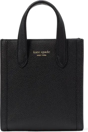 Kate Spade New York mini manhattan pebbled leather tote | Nordstrom | Nordstrom