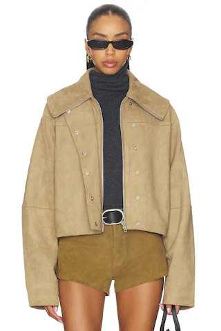 MADISON THE LABEL Solene Jacket in Fawn from Revolve.com | Revolve Clothing (Global)