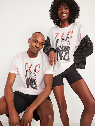 TLC™ Oversized Vintage Gender-Neutral Tie-Dye T-Shirt for Adults | Old Navy (US)