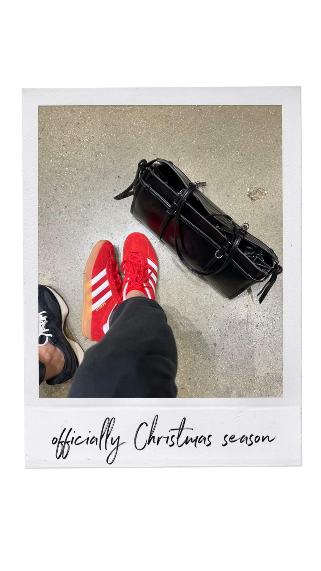 Kicked off Christmas season with red adidas and a polished tote—festive with a side of urban. Cost per wear this December alone made these shoes a go! 

#LTKGiftGuide #LTKHoliday #LTKActive