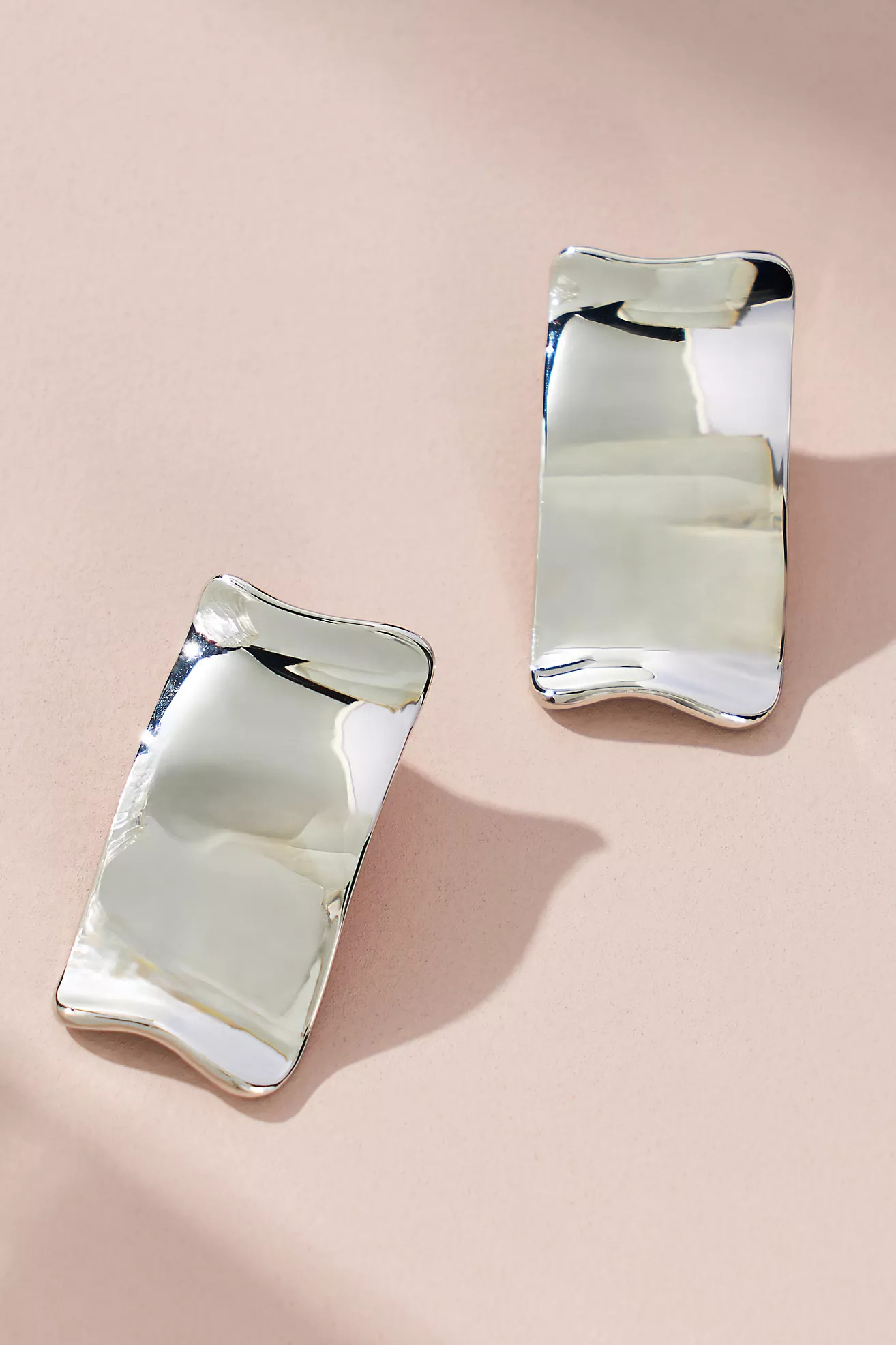 Metal Rectangle Earrings | Anthropologie (US)