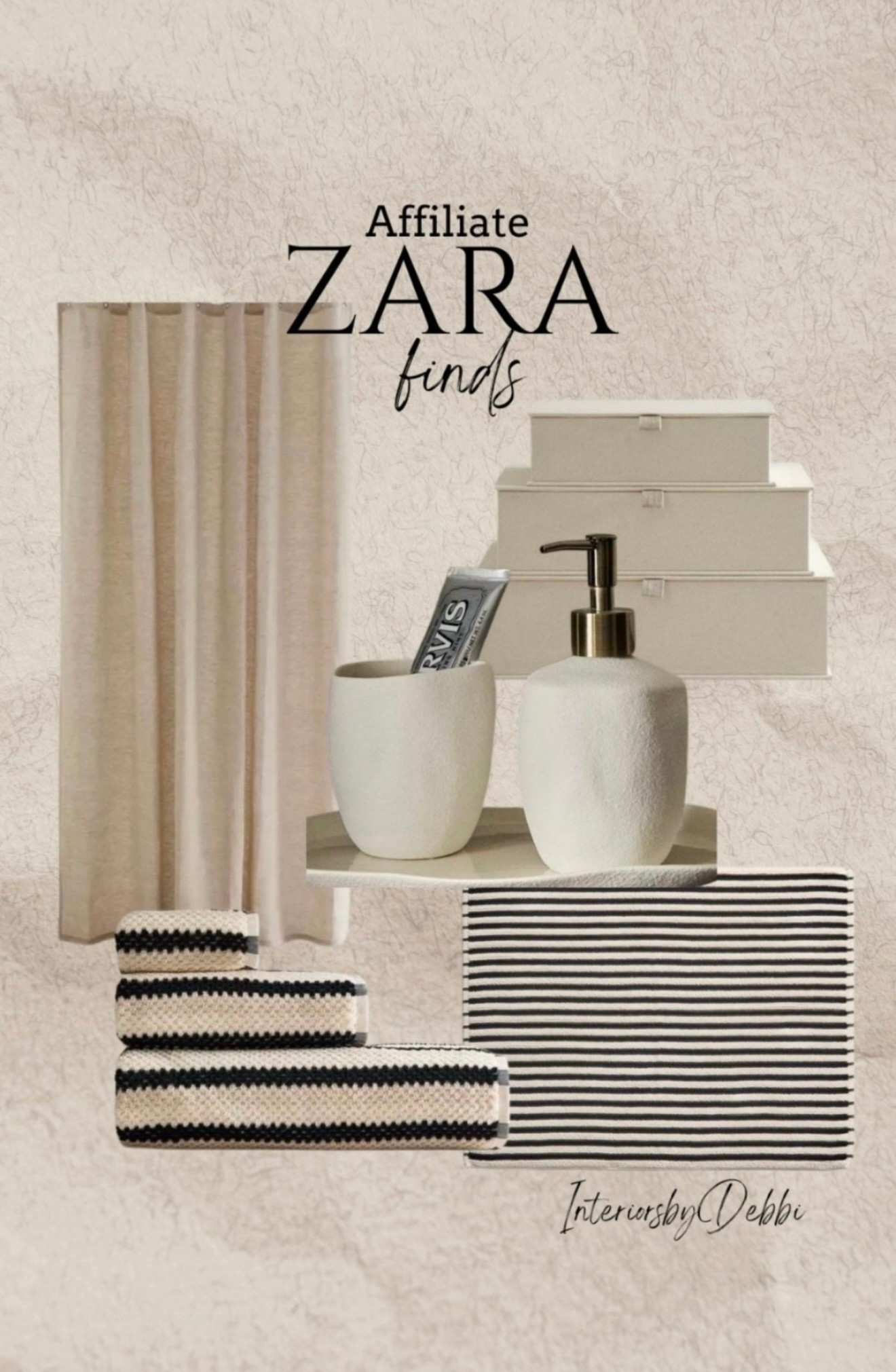 Zara Finds
Bathroom accessories, bathroom rug, shower curtain, towels, transitional home, modern decor, amazon find, amazon home, target home decor, mcgee and co, studio mcgee, amazon must have, pottery barn, Walmart finds, affordable decor, home styling, budget friendly, accessories, neutral decor, home finds, new arrival, coming soon, sale alert, high end look for less, Amazon favorites, Target finds, cozy, modern, earthy, transitional, luxe, romantic, home decor, budget friendly decor, Amazon decor 



#LTKSeasonal #LTKHome