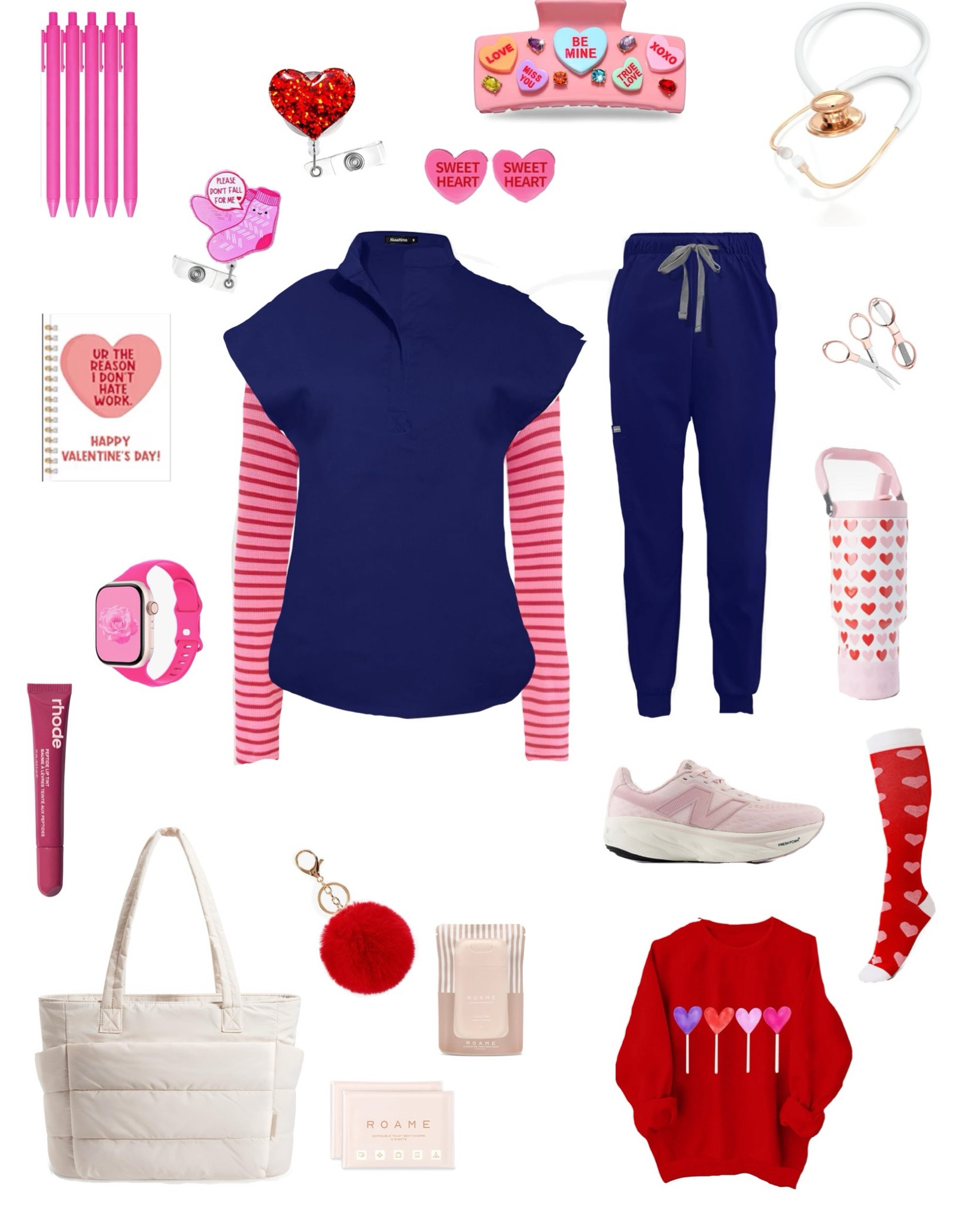 Valentine’s Day Scrub outfits if you’re stuck in blue jail💘

#LTKSeasonal #LTKootd #LTKWorkwear