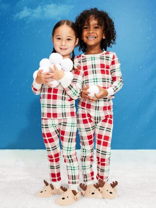 Printed Snug-Fit Pajama Set for Toddler & Baby | Old Navy (CA)