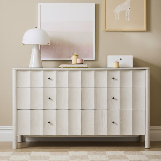 Kids Scalloped 6-Drawer Dresser (56") | West Elm (US)