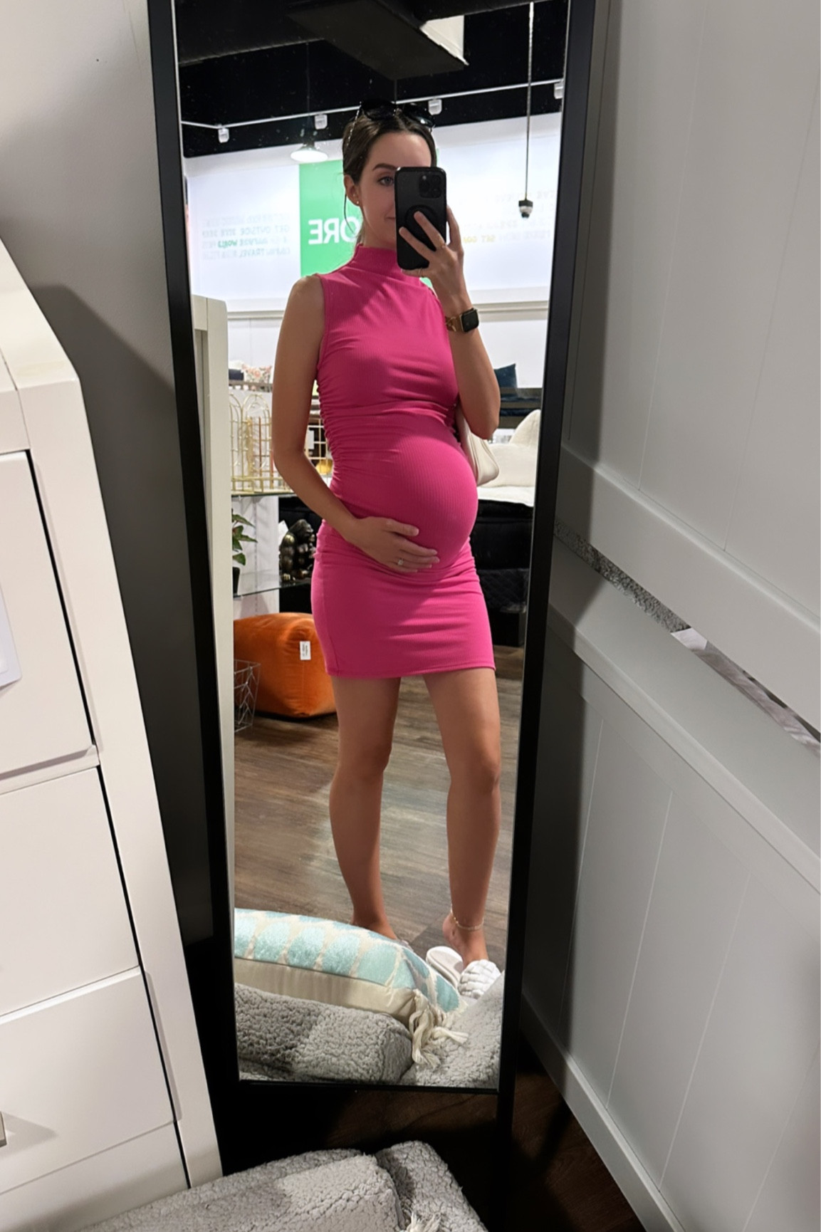 Pink Blush Maternity Dress, bump friendly , bump style , date night 

Discount code - kellymandarich25 

#LTKbump #LTKsalealert #LTKstyletip