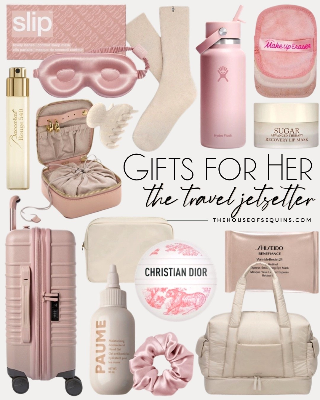 Shop my  Travel Gift Guide!
Stocking stuffer Jetsetter gifts, travel gifts, carry-on travel essentials, Beis luggage, Calpak weekender bag, beauty favorites, travel gifts for her, jetsetter gifts, jewelry case, toiletry case and more!  


Follow my LTK @thehouseofsequins on the @shop.LTK app to view this post and get my exclusive app-only content!

#liketkit #LTKTravel #LTKGiftGuide #LTKBeauty
@shop.ltk
https://liketk.it/5xzXs