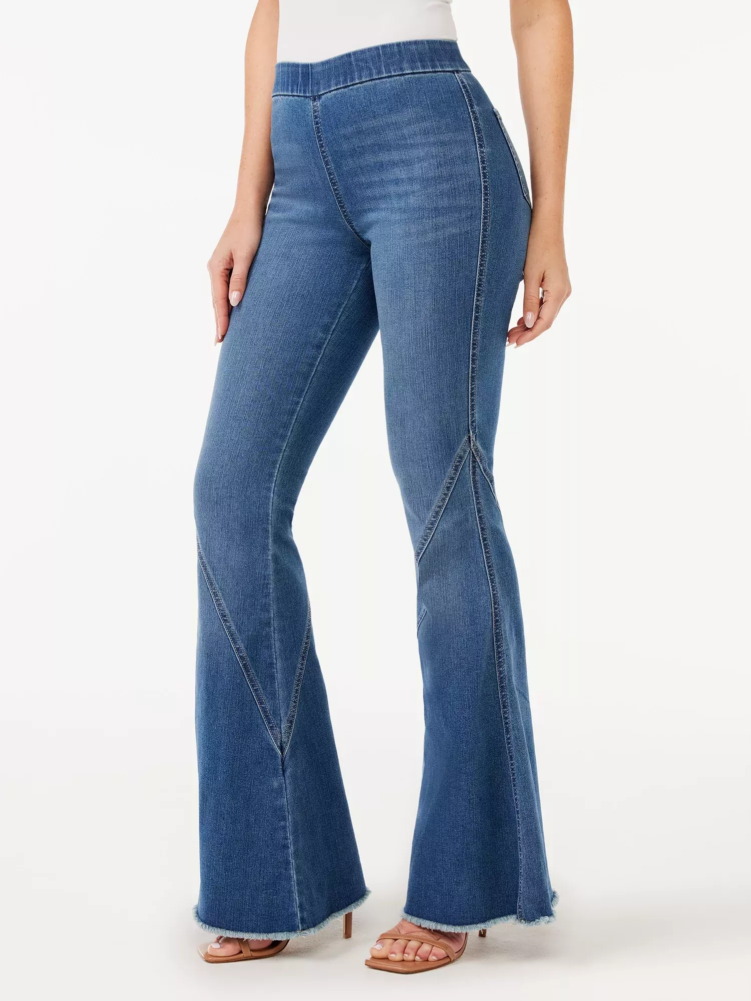 Sofia Vergara Denim Flare Jeans for Women