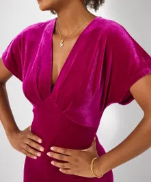 Juliette Velour Dress | Joe Browns