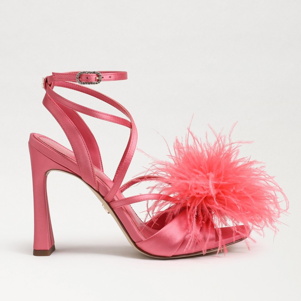 Layton Feather Strappy Heel | Sam Edelman