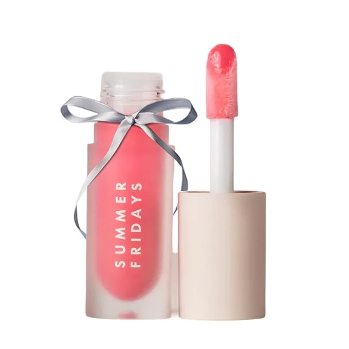 Summer Fridays Dream Lip Oil - Tinted Lip Oil with Moisturizing Sheer Coverage, High-Shine and De... | Amazon (US)